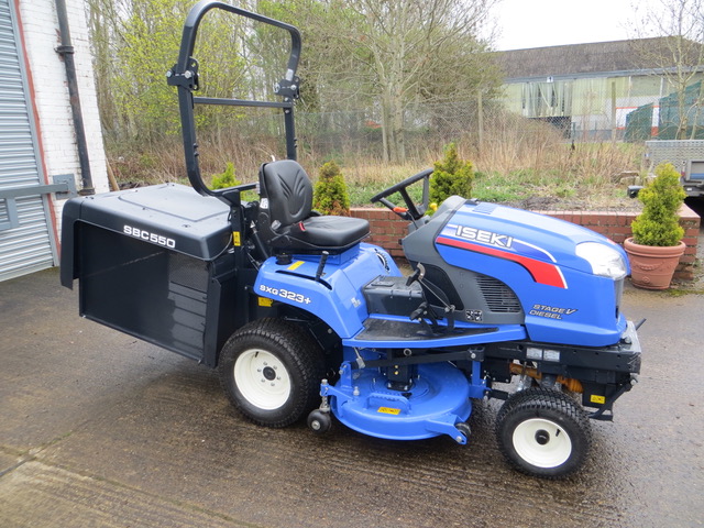 New and Used ISEKI SXG323+ Groundcare Machinery, compact tractors and ride mowers near me.